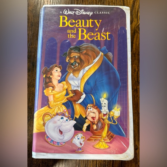 Disney Beauty And The Beast Black Diamond Edition VHS - Picture 1 of 11